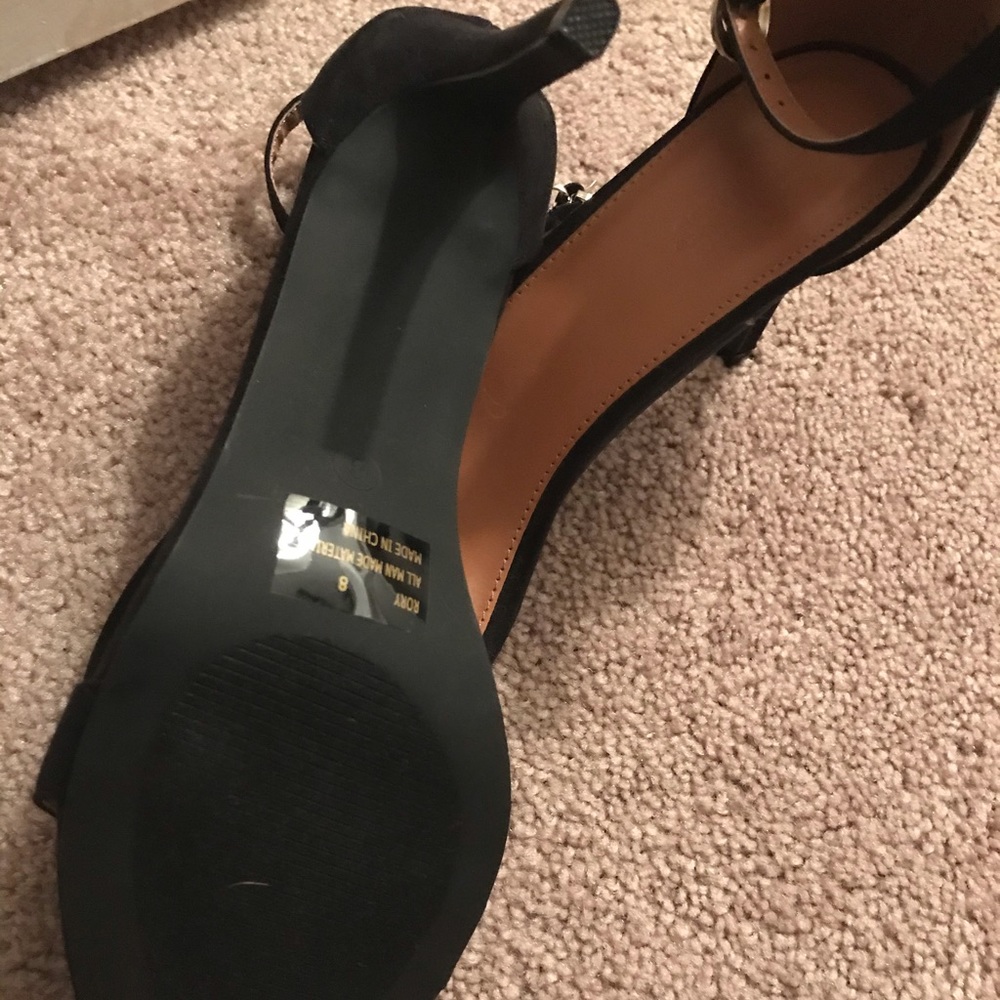 Black heels